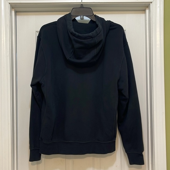 Nike - split logo pullover sweatshirt - black with white & blue logo - men’s S - Picture 2 of 6